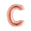 LETTERA "C" ROSE GOLD - MYLAR