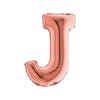 LETTERA "J" ROSE GOLD - MYLAR