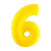 NUMERO UNO YELLOW - FLUO MYLAR