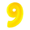 NUMERO NOVE YELLOW - FLUO MYLAR