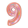 NUMERO UNO ROSE GOLD - GLITTER OLOGRAFICO MYLAR