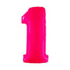 NUMERO UNO FUCHSIA - FLUO MYLAR