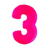 NUMERO UNO FUCHSIA - FLUO MYLAR