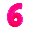 NUMERO UNO FUCHSIA - FLUO MYLAR