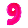 NUMERO UNO FUCHSIA - FLUO MYLAR