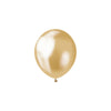 5 PALLONCINI METALLIC GOLD - 5 POLLICI