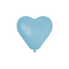 5 PALLONCINI BABY BLUE - 10 POLLICI