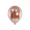 10 PALLONCINI GLOSSY - ROSE GOLD 30 CM